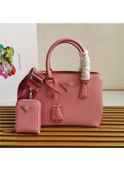 P.rada Galleria Saffiano leather mini bag Pink High